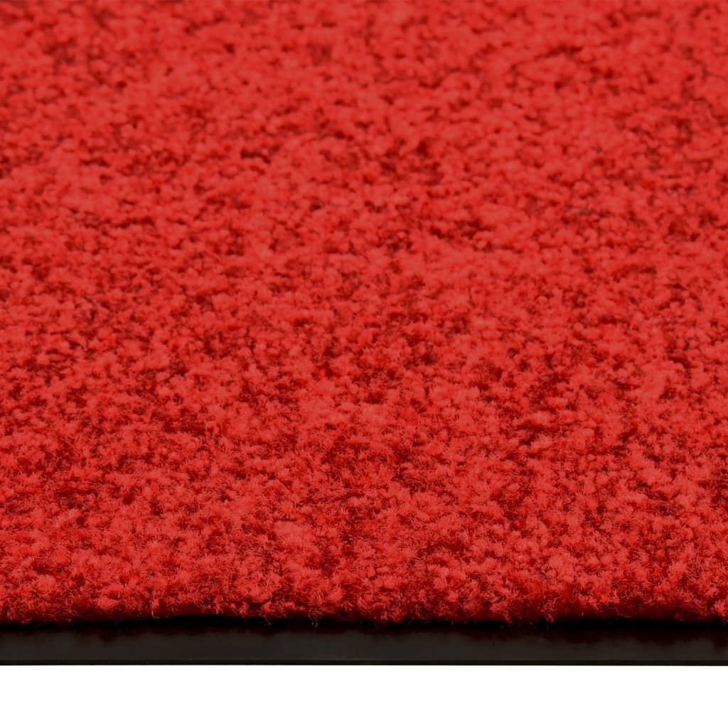 Fussmatte Waschbar Rot 90x120 cm online kaufen (Schweiz)