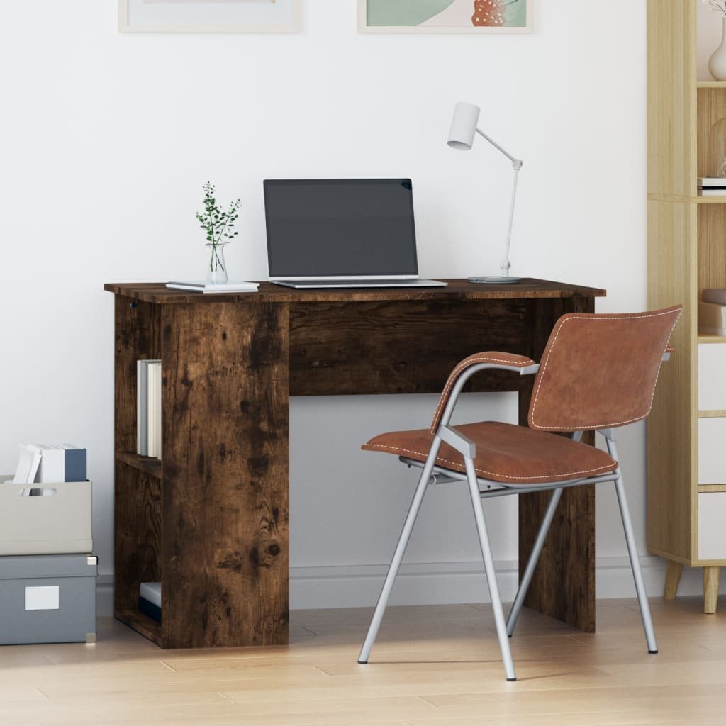 Schreibtisch mit Schublade Weiß 115x50x75 cm Holzwerkstoff online